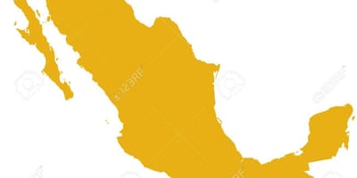 خريطة المكسيك خيال